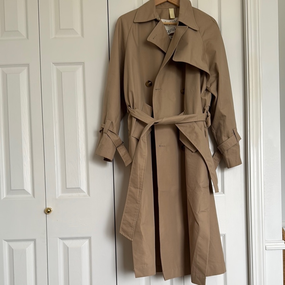 Classic Tan Trench Coat